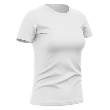 Camiseta Feminina Babylook de Algodão Gola Redonda Estilo Casual Confortavel Lisa - Marca Relaxado