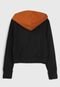 Blusa de Moletom Elian Beats Infantil Color Block Preta - Marca Elian Beats