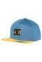 Boné Dc Shoes Snappy M Hats Azul/Amarelo - Marca DC Shoes