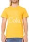 Camiseta Coca-Cola Jeans Things Go Better Amarela - Marca Coca-Cola Jeans