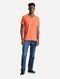 Camiseta Tommy Hilfiger Masculina Essential V-Neck Laranja Coral - Marca Tommy Hilfiger