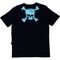 Camiseta Oakley Heritage Skull Graphic Edição Limitada - Aqua Blue - G Azul Marinho - Marca Oakley