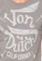 Camiseta Von Dutch Cal Cinza - Marca Von Dutch 