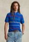 Camisa Polo Polo Ralph Lauren Reta Estampada Azul - Marca Polo Ralph Lauren