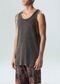 Mens Double Used Ribbed Tank Top - Black - Marca Osklen
