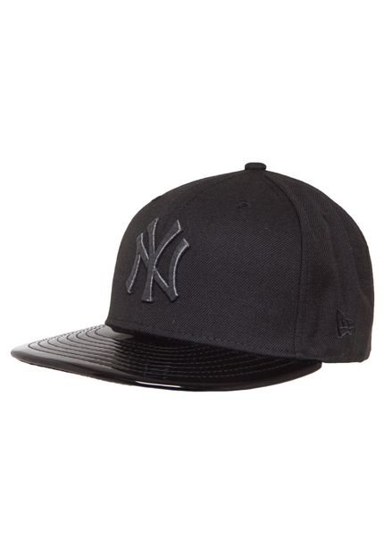 Bone New Era All Black New York Yankees Preto - Marca New Era