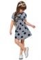 Vestido Infantil Menina Milon Preto - Marca Milon