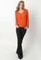 Blusa Shoulder Run Laranja - Marca Shoulder