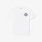 Camiseta Lacoste em jérsei de algodão grosso estampada Branco - Marca Lacoste
