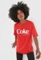 Camiseta Coca-Cola Jeans Lettering Vermelha - Marca Coca-Cola Jeans