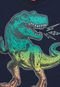 Conjunto 2pçs Kyly Curto Menino Dinossauro Azul-Marinho - Marca Kyly