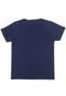 Camiseta Abrange Menino Frontal Azul-Marinho - Marca Abrange