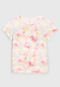 Blusa GAP Infantil Tie Dye Off-White/Rosa - Marca GAP