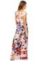 Vestido Longo Malwee Flor Multicolorido - Marca Malwee