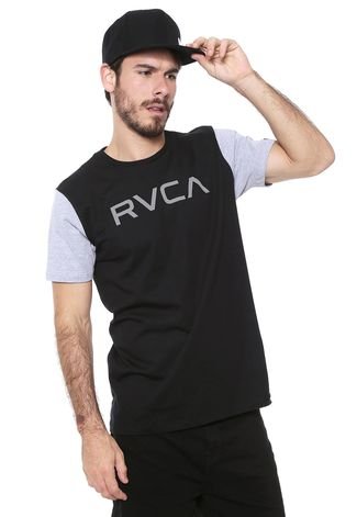 Camiseta RVCA Big Preta