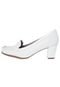 Scarpin Piccadilly Liso Branco - Marca Piccadilly