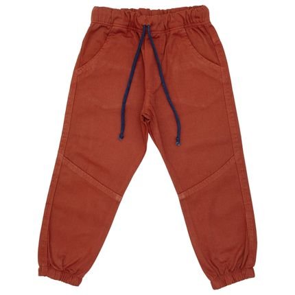 Calça Infantil Look Jeans Jogger Ferrugem - Marca Look Jeans