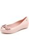 Sapatilha Melissa  Ultragirl Flower Chrome MeRosa - Marca Melissa