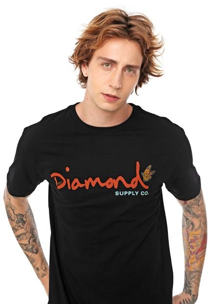 Camiseta Diamond Supply Co Paradise Preta - Marca Diamond Supply Co