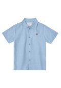 Camisa infantil menino denim Mundi 10 - Marca Brandili