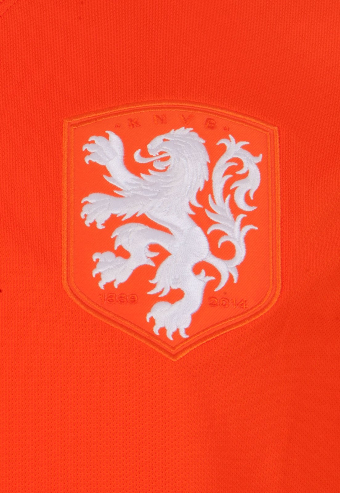 Camisa Holanda KNVB 2023 Nike Stadium Home Feminina - Laranja