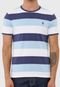 Camiseta Polo Ralph Lauren Listrada Branca/Azul - Marca Polo Ralph Lauren