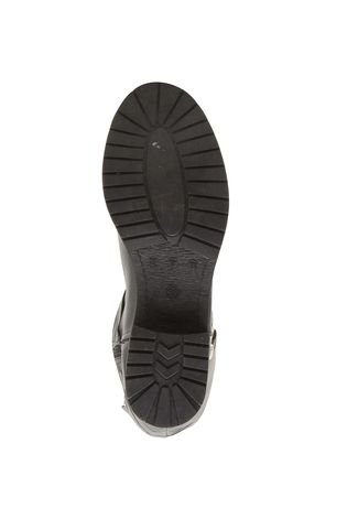 Bota DAFITI SHOES Fivela Preta - Compre Agora