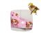 Manta Cobertor Infantil Microfibra Lepper - 125 x 150 – Patrulha Canina Sky Rosa - Marca Lepper
