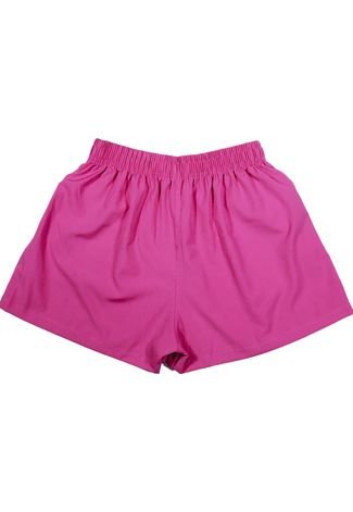 Shorts Tactel Feminino Soltinho Academia Treino Liso Bolso Praia - Pink