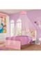 Cama c/ Dorsel de Teto Pura Magia Disney Princesas Rosa - Marca Pura Magia