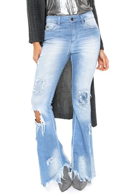 Calça Jeans It's & Co Flare Princess Azul - Marca Its & Co