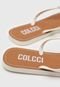 Chinelo Colcci Logo Branco - Marca Colcci