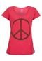 Blusa Pink Connection Peace Rosa - Marca Pink Connection