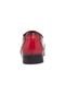 Sapato Social Rafarillo Side Gore Textura Vermelho - Marca Rafarillo