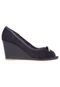 Peep Toe AZALEIA Preto - Marca AZALEIA