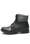 Bota Coturno DAFITI SHOES Lapela Preto - Marca DAFITI SHOES