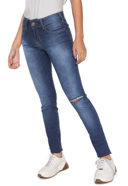 Calça Jeans Colcci Skinny Fatma Azul - Marca Colcci