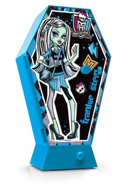 Mini Cofre Monster High Azul Fun Divirta-se - Marca Fun Divirta-se