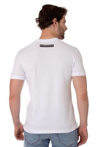 Camiseta Masculina Operarock Branco