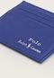 Porta-Cartão Polo Ralph Lauren Logo Azul - Marca Polo Ralph Lauren