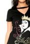 Blusa Cativa Evil Queen Preta - Marca Cativa Disney