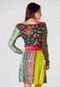 Vestido Desigual Satini Multicolorido - Marca Desigual
