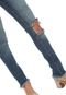 Calça Jeans Acostamento Skinny Puído Azul - Marca Acostamento
