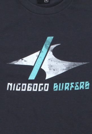 Camiseta Nicoboco Menino Frontal Preta