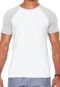 Camiseta FiveBlu Manga Curta Colors Raglan Branca - Marca FiveBlu