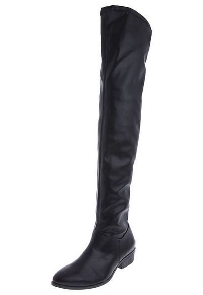 Bota Alta Negra Via Marte Compra Ahora Dafiti Colombia