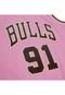 Regata Mitchell & Ness Pink Sugar Bacon Swingman Jersey Chicago Bulls 1997-98 Dennis Rodman Rosa - Marca Mitchell & Ness