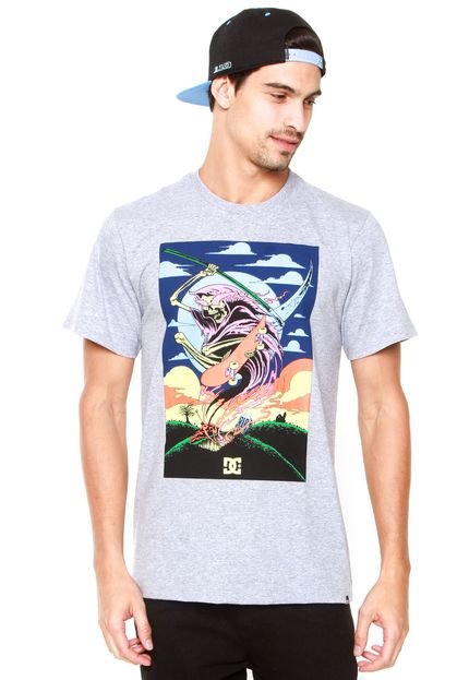 Camiseta DC Shoes Midnight Ripper Cinza - Marca DC Shoes