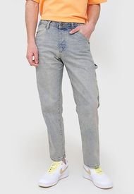 Jeans Topman Carpenter Azul - Calce Regular