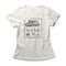 Camiseta Feminina Gamer Care Label - Off White - Marca Studio Geek 